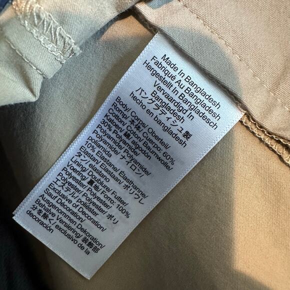 J. Crew 484 Slim-Fit Tech Pant for Men Khaki 32x32 AW005 - Picture 8 of 11